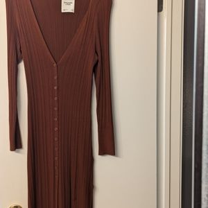 Abercrombie & Fitch Maxi button down dress